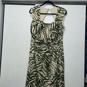 💞Donna Ricco Olive Dress- 💞12
